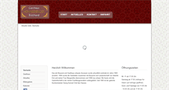 Desktop Screenshot of gasthaus-henneberger.de